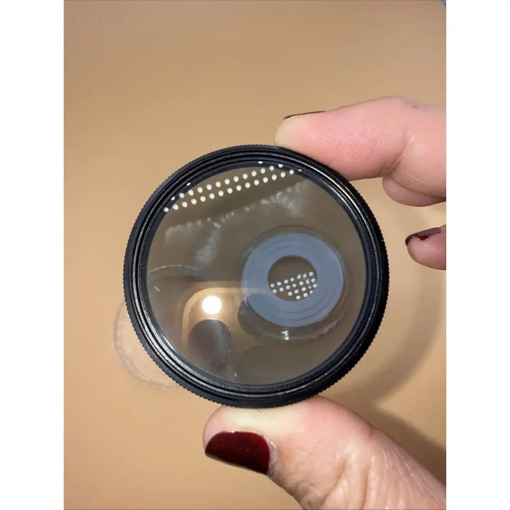 Vivitar 49mm PL Polar Filter Low Profile Thin linear polarizer W/case